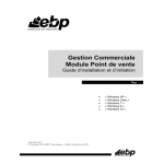 EBP Gestion Commerciale Pro Module Point de Vente 2017 Manuel utilisateur