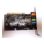 RocketFish RF-51SDCD 5.1-Channel PCI Sound Card Manuel utilisateur