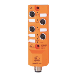 IFM AC2482 AS-Interface CompactLine module Mode d'emploi | Fixfr