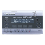 Roland MICRO BR Manuel utilisateur