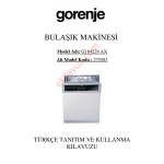 Gorenje GI64224AX Manuel du propri&eacute;taire