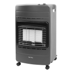 QLIMA SGH140RV Ga heater Manuel utilisateur