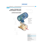 KROHNE CAPAFLUX IFM 5080 K Fiche technique