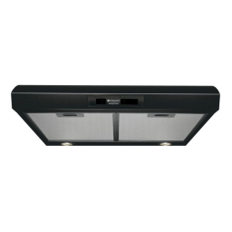 HOTPOINT/ARISTON SL 16 P (BK)/HA Hood Manuel utilisateur | Fixfr