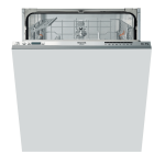 HOTPOINT/ARISTON ELTF 8B019 EU Dishwasher Manuel utilisateur