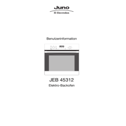 Juno-Electrolux JEB45312E  R05 Manuel utilisateur | Fixfr
