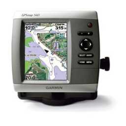 Garmin GPSMAP 540S Manuel utilisateur | Fixfr