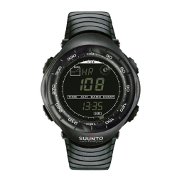 Suunto Vector HR Manuel utilisateur | Fixfr
