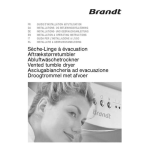 Brandt EFE110K Manuel utilisateur