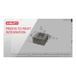 Hilti Revit Manuel utilisateur