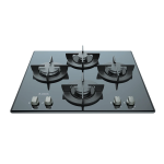 Ariston AGS 61S/BK Hob Manuel utilisateur