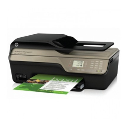 HP Deskjet Ink Advantage 4640 e-All-in-One Printer series Manuel utilisateur | Fixfr