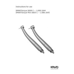 KaVo SMARTtorque S609 C &amp; Mini S605 C Mode d'emploi