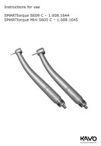 KaVo SMARTtorque S609 C & Mini S605 C | AI Chat & PDF | Fixfr