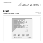 R2900 R&eacute;gulateur Compact : Assistance IA PDF et T&eacute;l&eacute;ch.