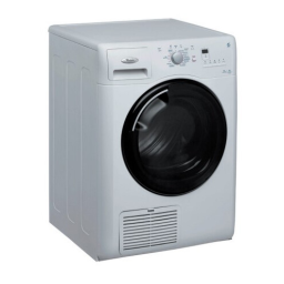 Whirlpool AZB 7680 Dryer Manuel utilisateur | Fixfr
