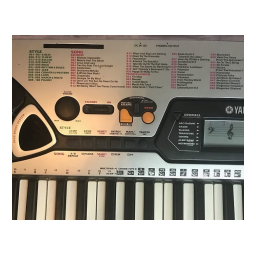 Yamaha EZ-20 Manuel du propriétaire | Fixfr