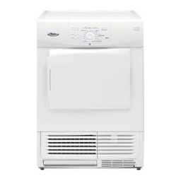 Whirlpool AWZ 8226 WP Dryer Manuel utilisateur | Fixfr
