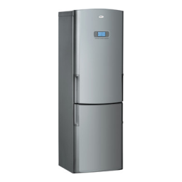 Whirlpool ARC 8008 / IX Fridge/freezer combination Manuel utilisateur | Fixfr