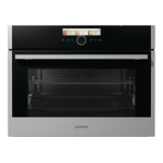 Gorenje BO4CS2D1-42 Four &agrave; vapeur compact encastrable BCS598S24X Une information important