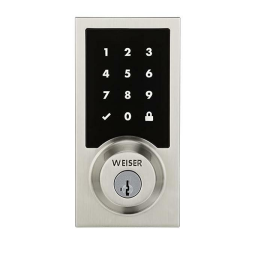 Weiser 9GED22000-002 Premis Electronic Lock Mode d'emploi | Fixfr