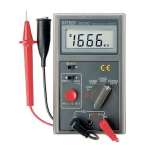 Extech Instruments 380360 Digital Megohmmeter Manuel utilisateur