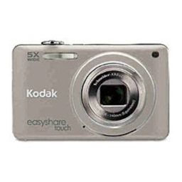 Kodak EasyShare M5370 Mode d'emploi | Fixfr