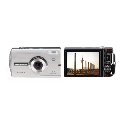 Olympus SP700 Manuel utilisateur | Fixfr