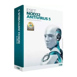 ESET NOD32 Antivirus 5 : Guide d'utilisation + IA | Fixfr