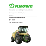 Krone BA BiG X 880 (BX404-30) Mode d'emploi