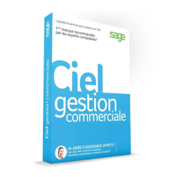 Ciel Gestion Commerciale Évolution 2016 Manuel utilisateur | Fixfr