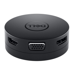 Dell USB-C Mobile Adapter - DA300 Adapter Manuel utilisateur | Fixfr