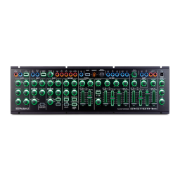 Roland SYSTEM-1m Synthétiseur PLUG-OUT | Chat IA & PDF | Fixfr