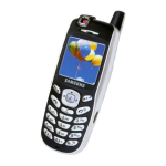 Samsung SGH-X600 Manuel utilisateur