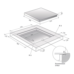 De Dietrich DPI7360X Table induction Product fiche | Fixfr