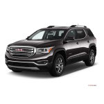 GMC Acadia 2019 Mode d'emploi