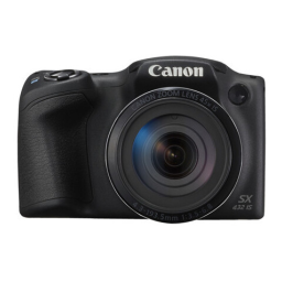 Canon PowerShot SX432 IS Manuel utilisateur | Fixfr