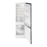 Smeg CR324A7 Fridge/freezer combination Manuel utilisateur