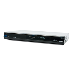 Panasonic DMR-BS850 et DMR-BS750 : Mode d'emploi + IA | Fixfr