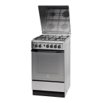 Indesit MVI5G1C(X)/RU Cooker Manuel utilisateur