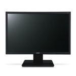 Acer V196WL Monitor Manuel utilisateur