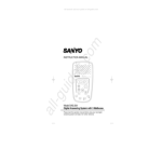 Sanyo DAS-204 Manuel du propri&eacute;taire