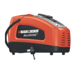 Black &amp; Decker ASI300 Inflator Manuel utilisateur