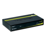 Trendnet TEG-S80g 8-Port Gigabit GREENnet Switch Fiche technique