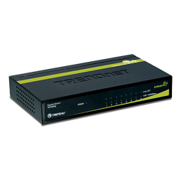 Trendnet TEG-S80g 8-Port Gigabit GREENnet Switch Fiche technique | Fixfr