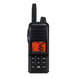 Standard Horizon HX280S Manuel utilisateur | Fixfr
