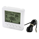 Sygonix SY-4500820 Wireless indoor thermostat Manuel du propri&eacute;taire
