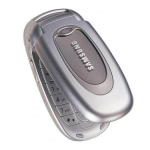 Samsung SGH-X481 Manuel utilisateur