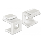 DeLOCK 86314 Keystone cover white 4 pieces Fiche technique