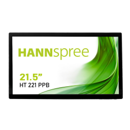 Hannspree HT 221 PPB Manuel utilisateur | Fixfr